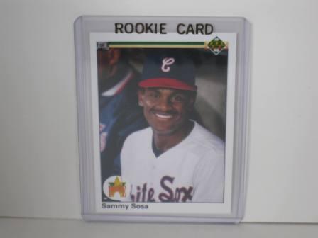 Sammy Sosa RC #17 1990 Upper Deck Baseball Card